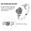 Silver Ring Sparking Rose Fire Dragon Firefly Open Rings For Women Girls Birthday Anniversary Party Gifts - Image 28