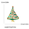 Christmas Rhinestones Star Tree Brooches for Women Unisex Classic Corsage Pins Office Party Friend Gifts Jewelry Accessories - Image 8