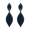 European and AmericanFashion Full Diamond Alloy Gold-Plated Earrings For Women Multicolor Rhinestone 0ptional Earrings - Image 12