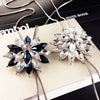 Swan Snowflake Long Necklace Sweater Chain Metal Chain Square Tassel Women Girls Pendant Necklaces Accessories Jewelry - Image 3