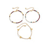 3Pcs/Set Bohemian Rice Beads Anklets for Women Vintage Round Sequin Feet Chain Summer Beach Barefoot Jewelry Accessories - Image 5