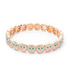 Joldhaf Gold Color Happy Bangle For Women Inlaid Diamond Elastic Bracelets Dice Hand Accessory - Image 36