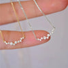 Simple Stylish Women's Pendant Necklace with Dazzling Small Cubic Zirconia Daily Wear Statement Jewelry - Image 3