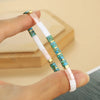 Adjustable Tila Bead Bracelet with Metal Chain and Multiple Color Patterns - Image 23