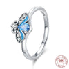 Rings Silver Ring Gecko Snake Scorpion Open Ring For Women Zircon Simple Finger Ring Jewelry Gifts - Image 13