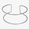 1pc Classic Stainless Steel Brief Metal Texture Bangle Terror Eyes Metallic Ball Opening Adjustable Bangles For Women Gift - Image 35