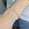 Sparking Bling Prong Set Round CZ Star Moon Eye Hand Charm Tennis Chain Necklace Choker Women Y Lariat Jewelry - Image 5
