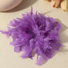 20CM Exaggerated Feather Flower Large Brooch for Women Lady Personality Lapel Pins Party Wedding Clothing Jewelry - Image 3