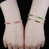 Colorful Cubic Zirconia Tennis Bracelet in Multiple Stone Colors - Image 16