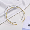 Choker Neck Cuff for Women, Open Collar Choker Torques Necklace Adjustable,Simple Stainless Steel Jewelry - Image 5