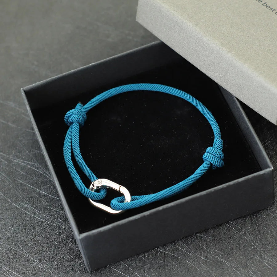 Minimalist Men Rope Bracelet Handmade Sliding Adjustable 3mm Thin String Braslet Lgbt Braclet Leisure Accessories Camping - Image 1