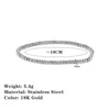 Stainless Steel Ball Bead Stretch Bracelet with 2.5 mm to 6 mm Bead Options - Image 7