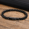 6.3mm Vintage Bracelets for Men, Double Layer Cuban Chain, Franco Foxtail Chain Bracelet, Retro Srainless Steel Wristband - Image 9