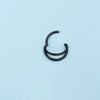 1pc 6-12mm 16G Steel Nose Ring Hoop Septum Clicker Double Layers Seamless Hinged Piercing Conch Daith Cartilage Earring - Image 10