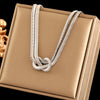 316L Stainless Steel Gold Silver Color Thick Chain Necklace For Women Cuban Neck Chain Jewelry Gift - Image 18