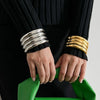 Twisted Metal Bangle Set in Gold-Tone or Silver-Tone - Image 13