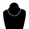 Multicolor Beaded Choker Necklace with Geometric Pattern Options - Image 26