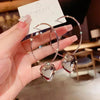 Irregular Smudging Resin Blue Jelly Ice Cute Geometric Bean Stud Earrings for Women Unique Design Party Jewelry Christmas Gift - Image 24