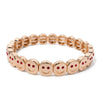 Happy Face Girls Bangle Gold Color Crystal Beads Women Bracelet Jewelry Accessories - Image 12