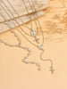 Layered Rosary Cross Necklace with Mary Pendant and Beaded Y Chain - Image 19