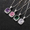 Geometric Cubic Zirconia Pendant Necklace for Women Temperament Female Wedding Neck Accessory Party Jewelry - Image 40