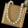 316L Stainless Steel Pearl Chain Necklace Bracelet Set For Women Silver Color Jewelry Set Gift Party - Image 9