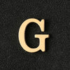 26 English Letter Brooches Gold Color Metal Letter Suit Shirt Collar Lapel Pin Simple Badge Jewelry Clothing Accessories - Image 14