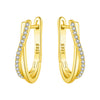 Silver Multi-layer Ear Ring Jewelry Versatile Hoop Earrings For Women Jewelry Birthday Party Gift - Image 22