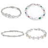 XP Jewelry Zircon Bracelet For Women Jewelry White Gold Plated Eco Friendly - Image 1
