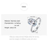 Aaaaaaa Zircon Stainless Steel Rings For Women Engagement Proposal Jewelry Bride Wedding - Image 6