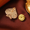 Creative Vintage Enamel Poker Hearts Lapel Pins For Women Men Baroque Palace Pearl Rhinestone Clubs Flower Brooches Badges - Image 4