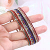 Rhinestone Elastic Bracelet Women Shiny Colorful Crystal Bangles Adjustable Layered Stackable Bracelet Wristband Jewelry - Image 24