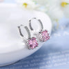 Silver Color Square Zircon Earrings for Women Girl Simple Korean Silver Needle Ear Buckles Earring Jewelry - Image 18