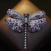 Cubic Zircon Dragonfly Brooches Atmosphere Maple Leaf Bowknot Broche Pins for Women's Coat Accessories Decor - Image 2