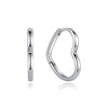 Heart and Hoop Earrings with Cubic Zirconia in Many Styles - Image 18