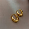 Metal Drop Earrings for Woman Vintage Hoop Earring Classic Party Wedding Pendant Jewelry Gift - Image 1