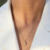 Full Zircon Mini A-Z Letter Pendant Neckalce Stainless Steel Chubby Balloon Initial Alphabet Gold Plated Choker Jewelry - Image 3