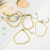 Gold Silver Color Stainless Steel Flat Chain Bracelet For Men Retro Jewelry Accessories Women Wrap Bangle - Image 16