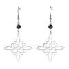 Goth Stainless Steel Earring Triple Rune Moon Phase Pentagram Earrings Woman Men Vintage Jewelry Ear Piercing Witch Knot - Image 21