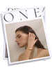 Smooth Stainless Steel Open Cuff Bangle in Gold-Tone or Silver-Tone - Image 9