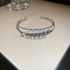 Zircon Bow Cuff Bracelet for Women Korea Charm Bracelet Personality Wedding Dainty Accessories - Image 6