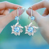 Zircon Water Drop Earrings For Women Silver Color Long Dangle Hanging Earring Female Wedding Ear Jewelry Gift - Image 21