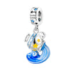 Silver 12 Zodiac Signs Fluorescent Twelve Constellations Star Sign Beads Charms fit Bracelet Neckalce Charm Pendant - Image 18