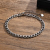 Basic Men Wheat Chain Anklets, Stainless Steel Cuban Chain Anklet Foot Bracelet,Barefoot Gifts for Him Jewelry - Image 8