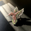 Vintage Enamel Flower Leaf Brooch, Mixed Style Pearl Rhinestone Brooch, Women's Wedding Party Elegant Jewelry Accessories - Image 14