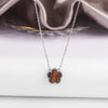 7 colors classic simple five-leaf flower pendant necklace stones clover Choker Chain for women party daily wear jewelry - Image 26