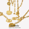 O-Shape Chain Star Heart Eye Tassel Pendant Necklace Stainless Steel Gold Plated Jewelry For Women Gift - Image 1