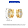 U Shape Hoop Earrings in Many Styles - Image 58