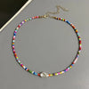 Seed Bead Choker Necklace with Imitation Pearl Details in Multiple Styles - Image 13