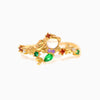Fairy Tales Princess Cubic Zircon Ring for Women Girls Opening Design Jewelry - Image 8